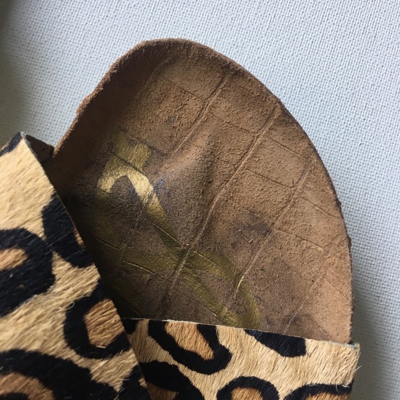 Sam Edelman Adora leopard print slides Size 10 - Picture 15 of 16